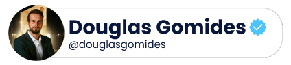 Selo de perfil verificado 'Douglas Gomides @douglasgomides'