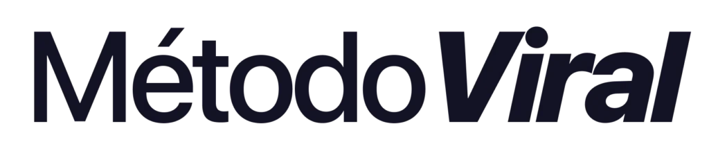 Logo Método Viral em azul-marinho escuro