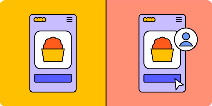 Ilustração representando design de interface e experiência do usuário (UX) para sites médicos