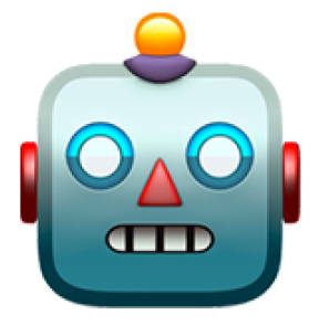 Emoji de robô