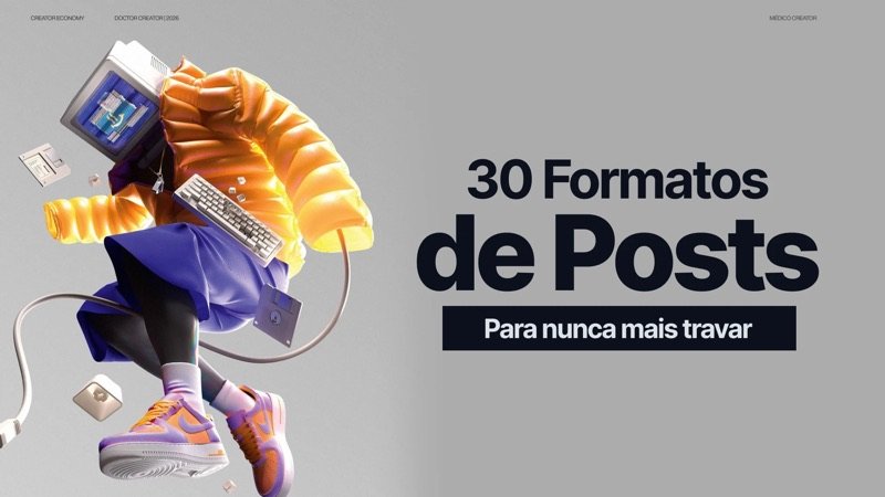30 Formatos de Post