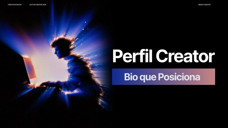 Perfil Creator: Bio Que Posiciona